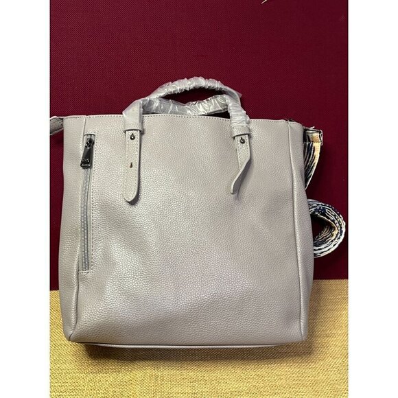 LUG Charter Classic VL Convertible Crossbody - NWT Pearl Gray - Picture 3 of 3